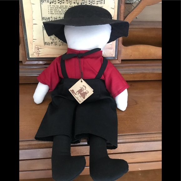 Rare Vintage 1984 Handmade Amish Doll - Picture 10 of 13